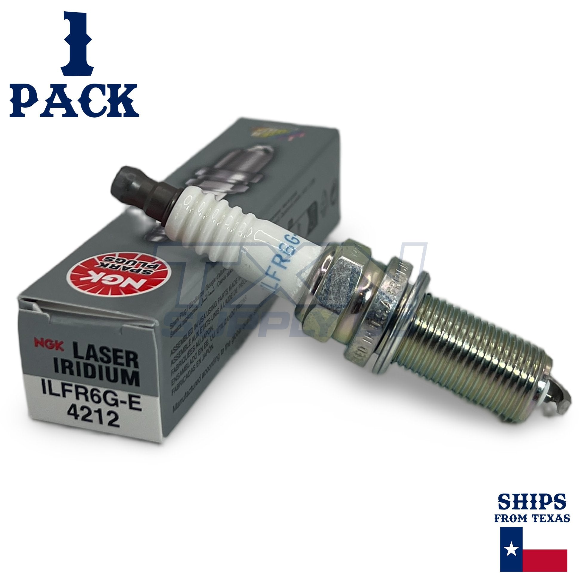 1 Pack NGK 4212 Spark Plugs ILFR6G-E ps