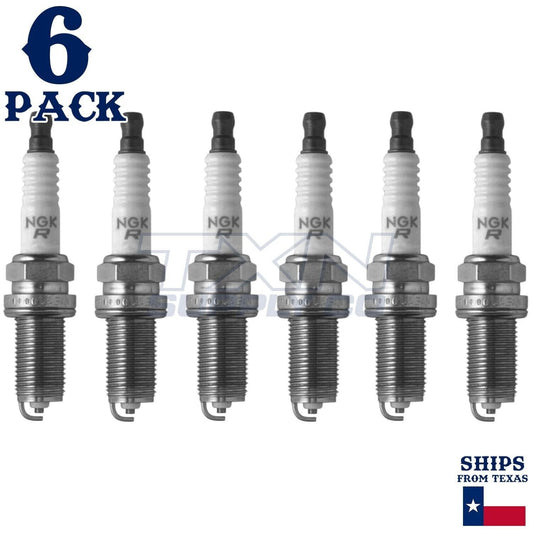 6 Pack NGK V-Power 1119 Spark Plugs LFR6A-11 S25 ps