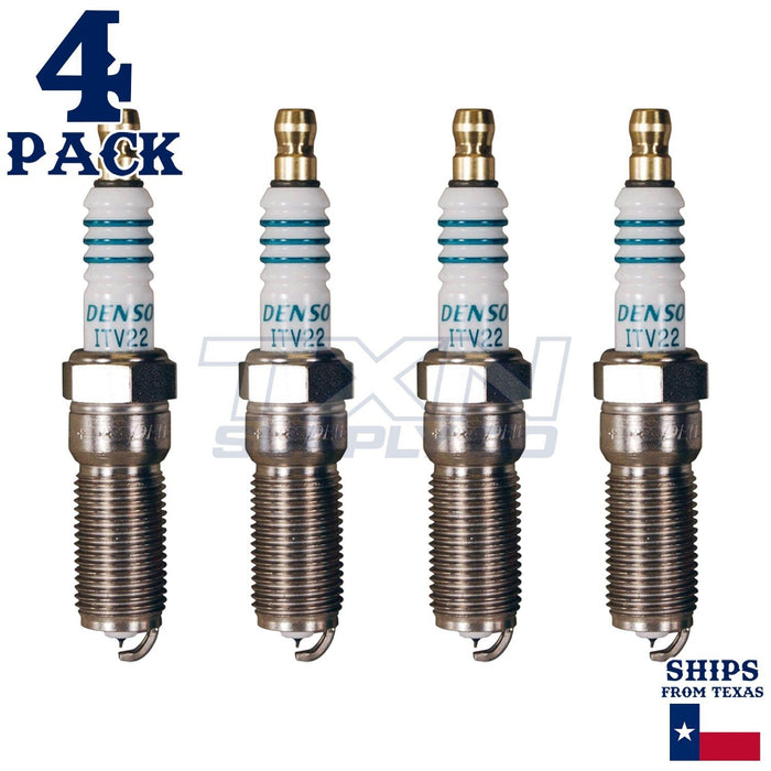 4 Pack Denso 5340 Iridium Power Spark Plugs ITV22 ps