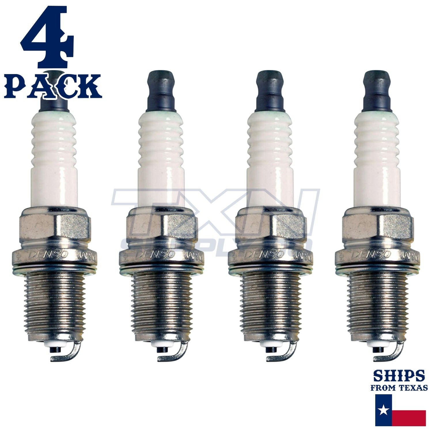 4 Pack Denso 3122 U-Groove Spark Plugs K20R-U ps