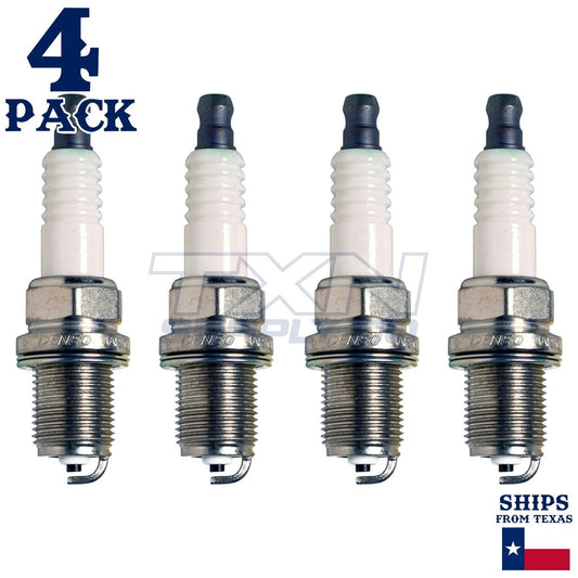 4 Pack Denso 3122 U-Groove Spark Plugs K20R-U ps