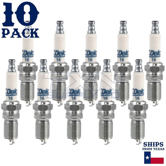 10 Pack GM ACDelco #16 RAPIDFIRE Platinum Spark Plugs ps