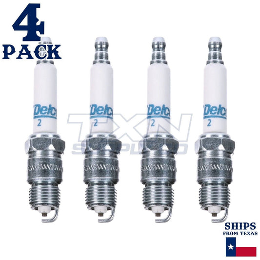 4 Pack GM ACDelco #2 RAPIDFIRE Platinum Spark Plugs 19307138 ps