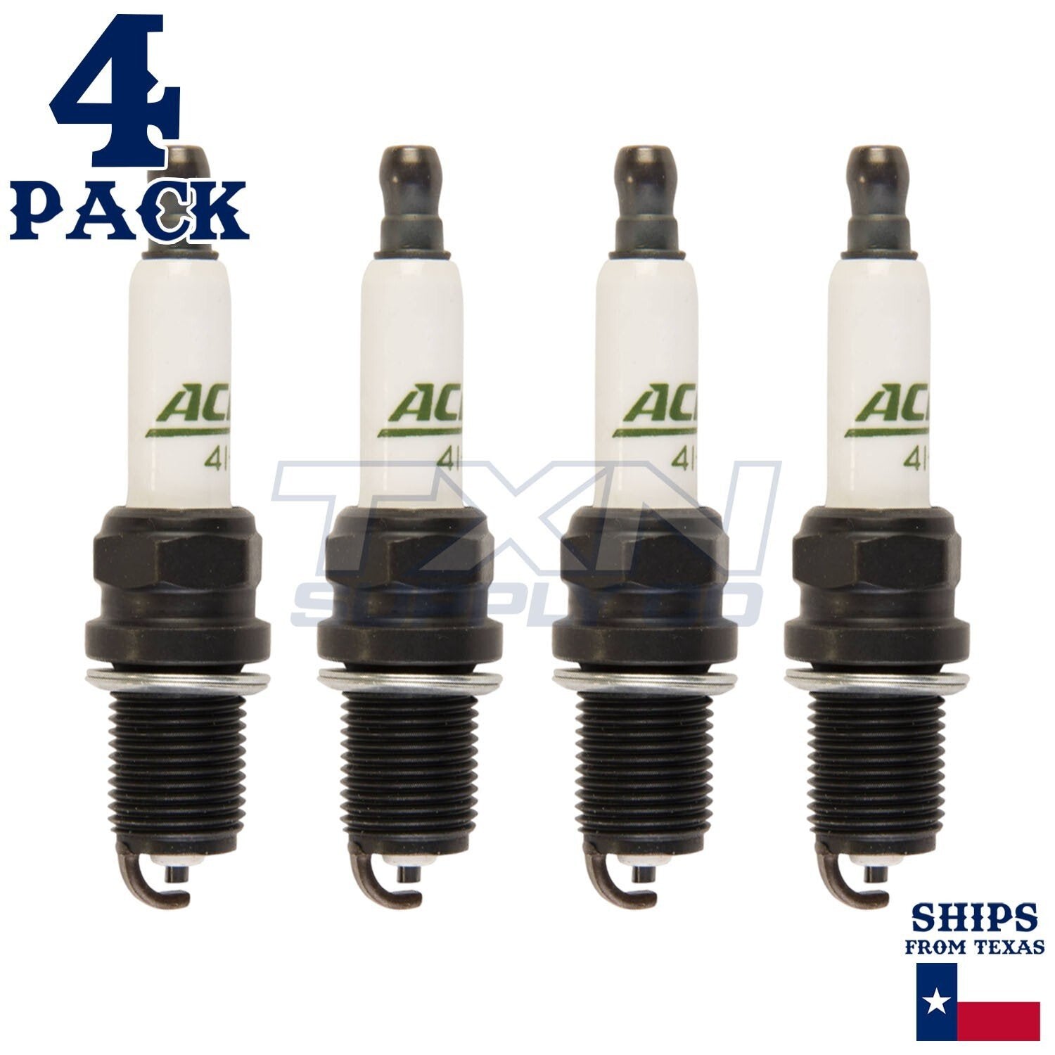 4 Pack ACDelco Standard Spark Plugs 2000-2004 for Ford Transit 2.3L ps