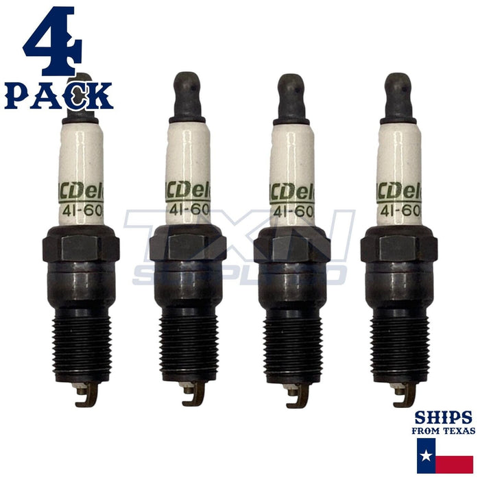 4 Pack Genuine GM ACDelco Spark Plugs 41-601 ps