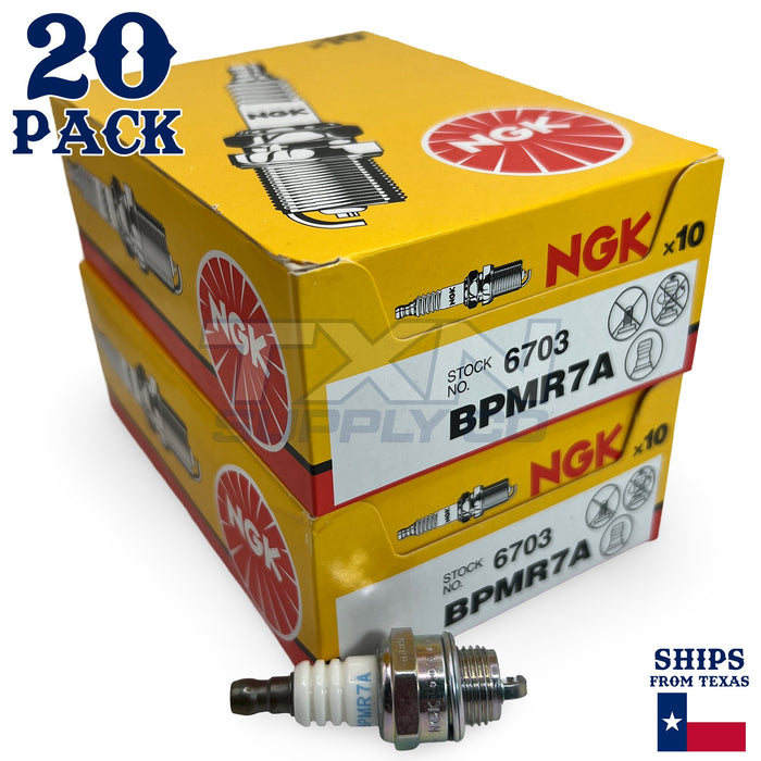 (20) NGK 6703 Spark Plug BPMR7A - 20 Spark Plugs