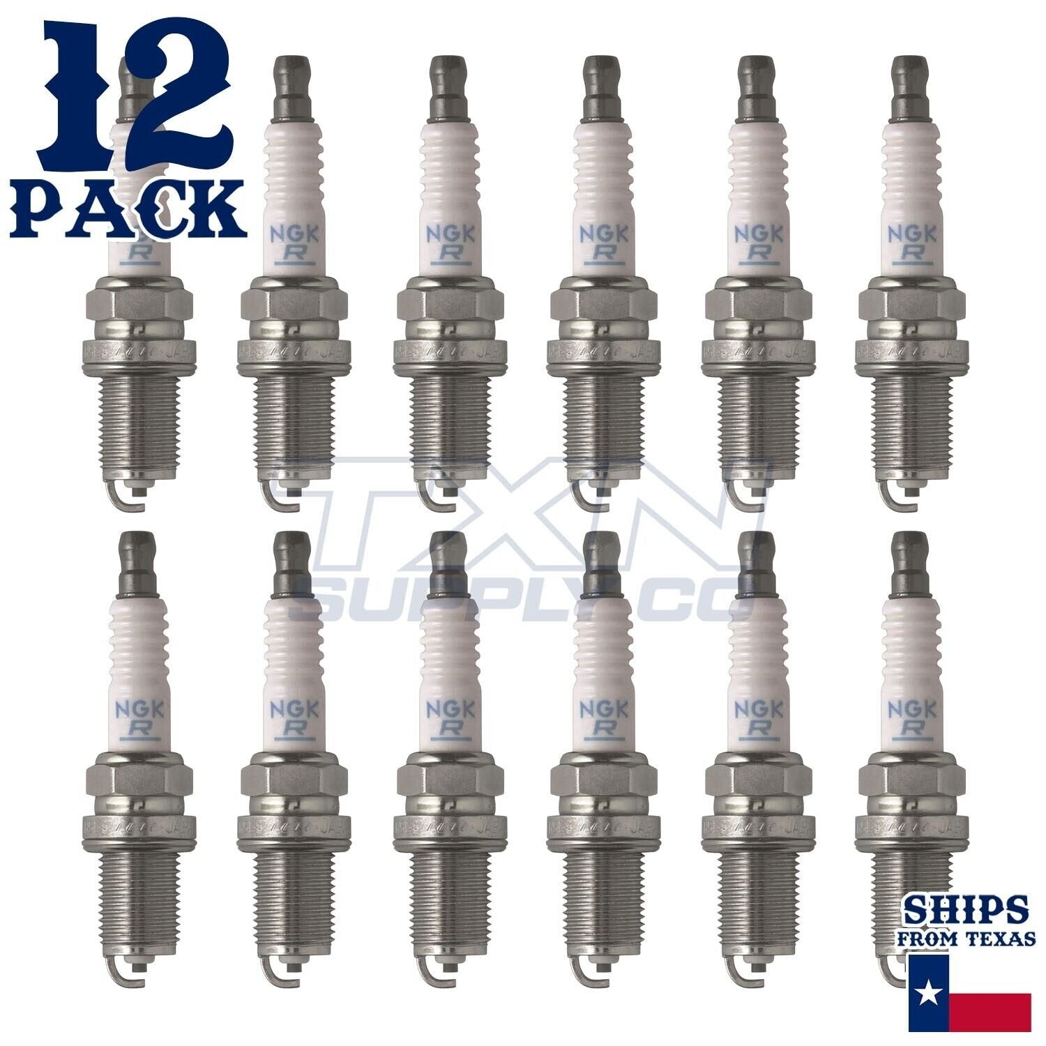 12 Pack NGK Standard Spark Plugs 2004-2006 for Chrysler Crossfire 3.2L V6 ps