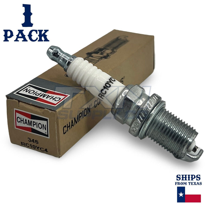 Champion 346 Copper Plus Spark Plugs RC10YC4 - 1 Pack