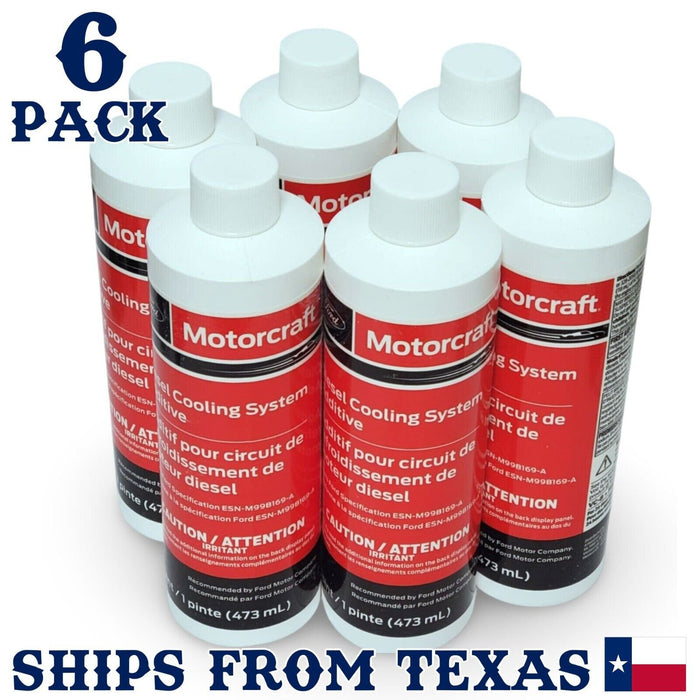 Ford Motorcraft VC-8 Diesel Cooling System Additive 1 Pint - 6 Pack