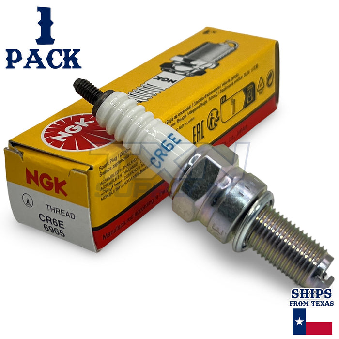 NGK 6965 Spark Plug CR6E - 1 Pack