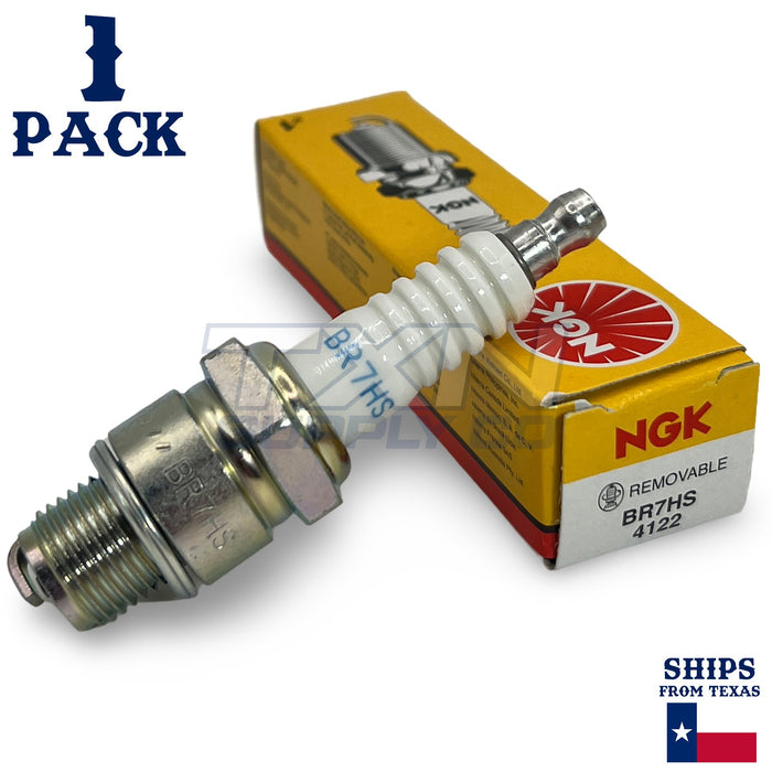 NGK 4122 Spark Plugs BR7HS - 1 Pack