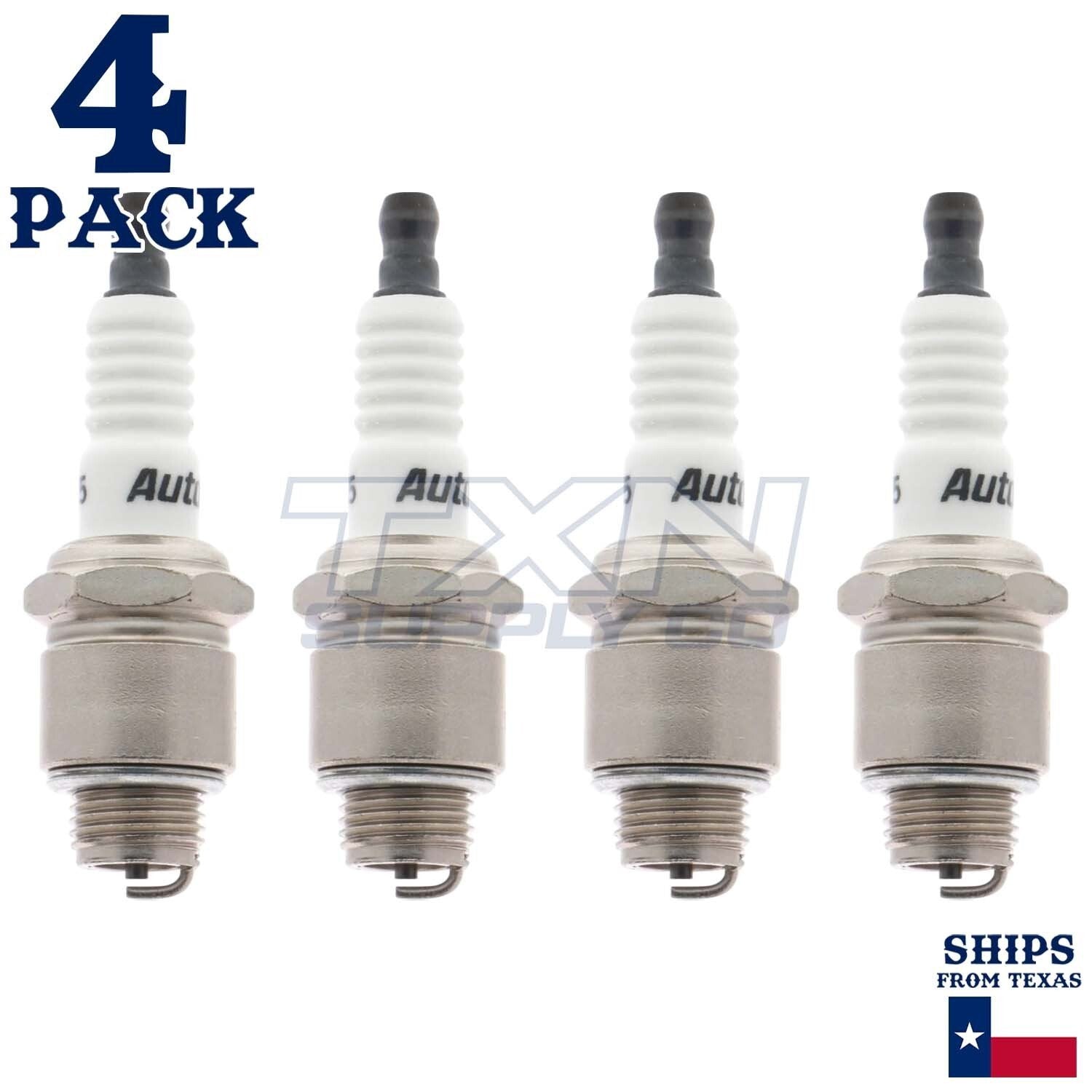 4 Pack Autolite 295 Copper Core Spark Plugs ps