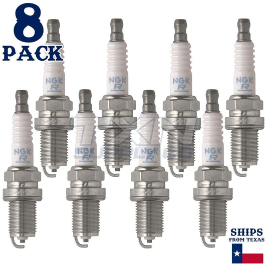 8 Pack NGK V-Power 2087 Spark Plugs BKR5EYA ps