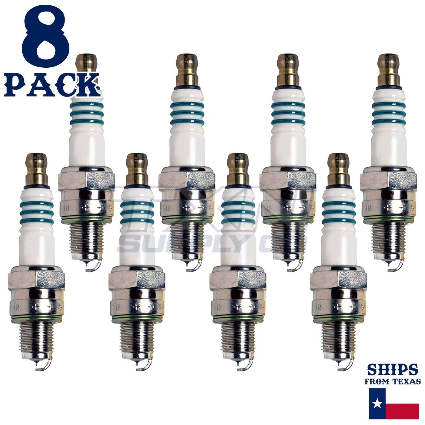 8 Pack Denso 5384 Iridium Power Spark Plugs IUF24 ps