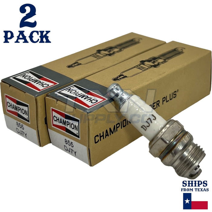 Champion 855 Copper Plus Spark Plug DJ7Y - 2 Pack