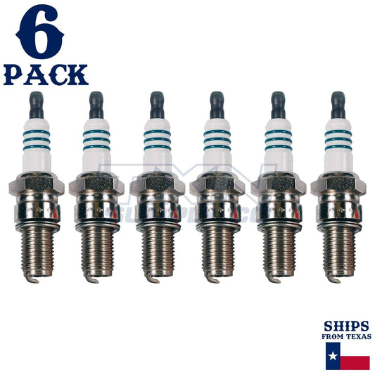 6 Pack Denso 5392 Iridium Power Spark Plugs IWM27 ps