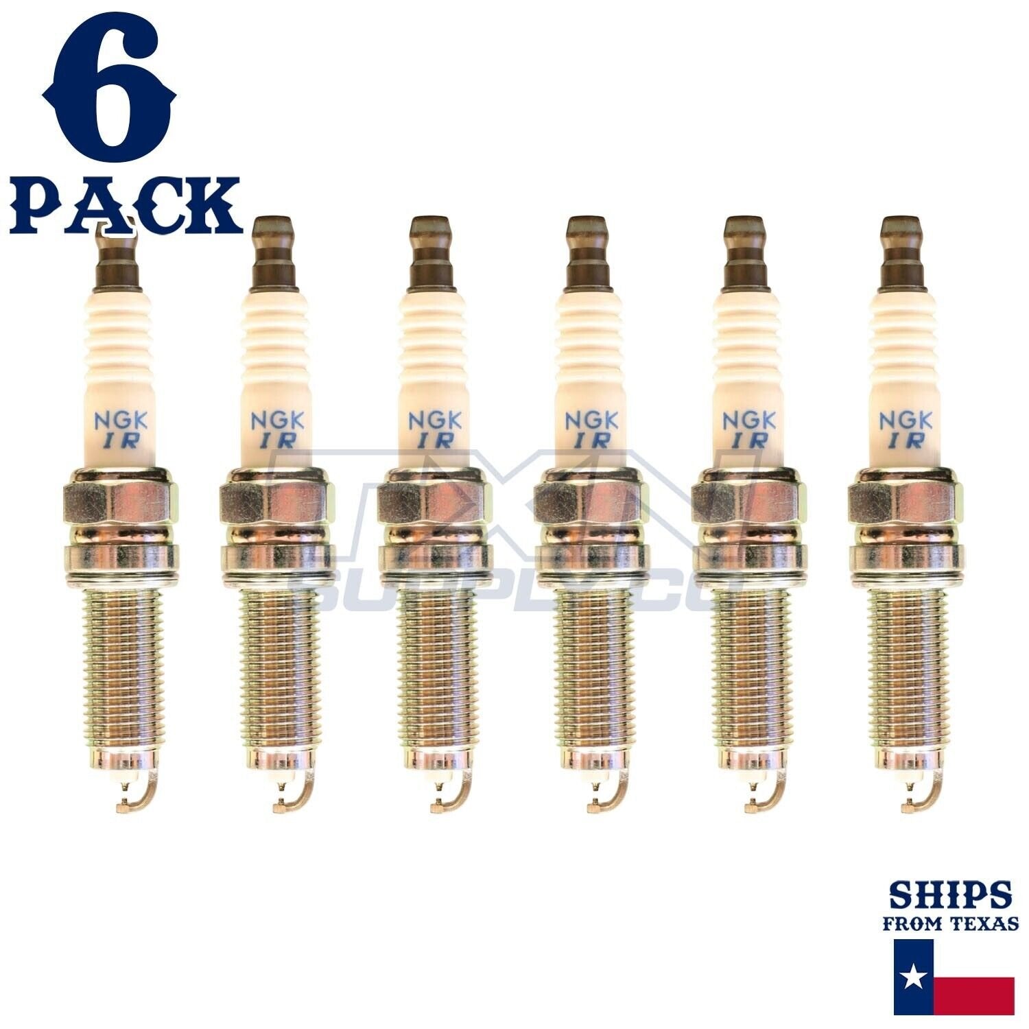 6 Pack NGK Laser Iridium Spark Plugs 2011-2015 for Honda Odyssey V6 3.5L ps