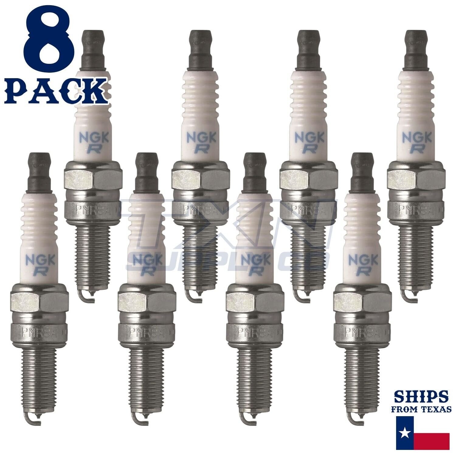 8 Pack NGK V-Power 6955 Spark Plugs CR9EB ps