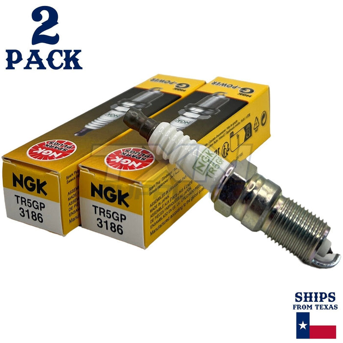 NGK G-Power 3186 Platinum Spark Plug TR5GP - 2 Pack