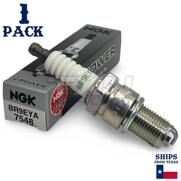 NGK V-Power 7548 Spark Plugs BR9EYA - 1 Pack