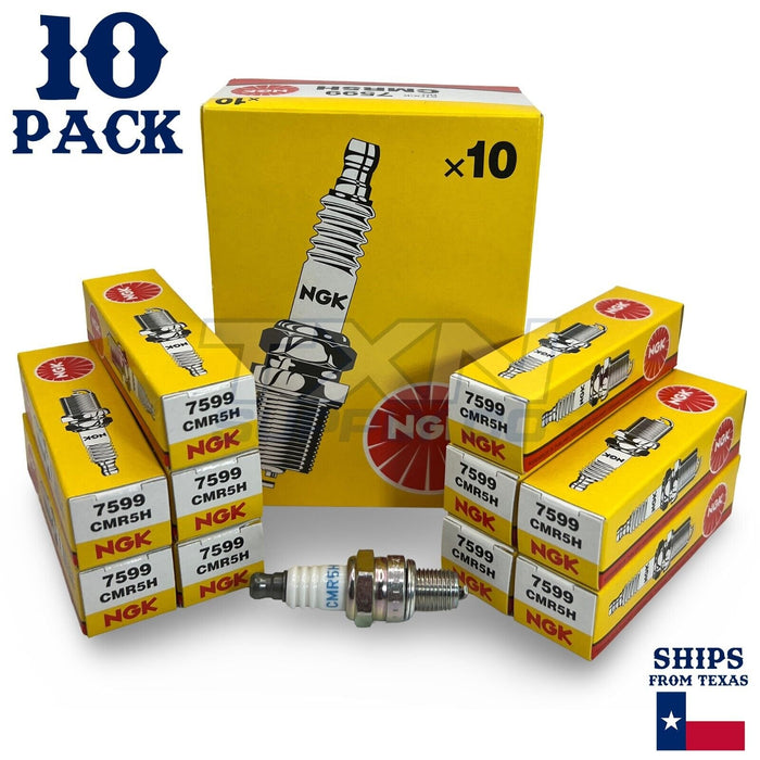 NGK 7599 Spark Plug CMR5H - 10 Pack