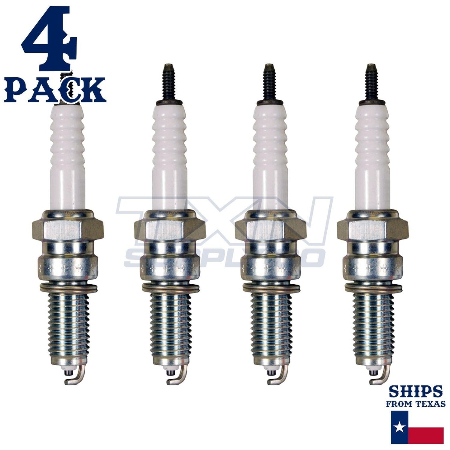 4 Pack Denso 4096 Standard Spark Plugs X24EPR-U9 ps