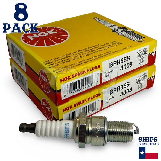 8 Pack NGK 4008 Spark Plugs BPR6ES SOLID ps