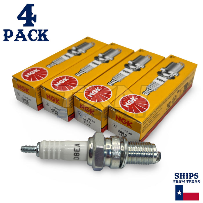 NGK 2120 Spark Plug D8EA - 4 Pack