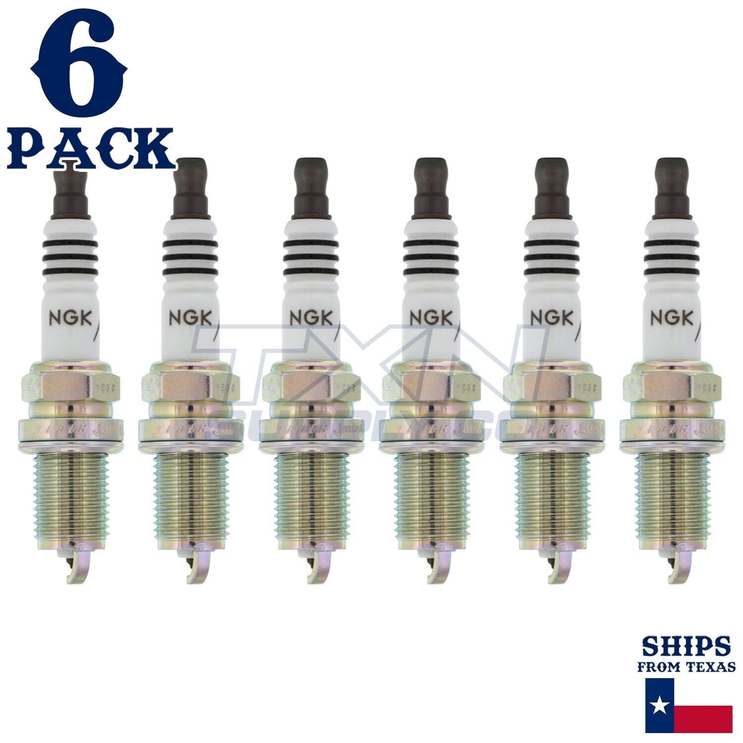 6 Pack NGK Iridium IX Spark Plugs 2001-2006 for BMW 325i 2.5L L6 ps