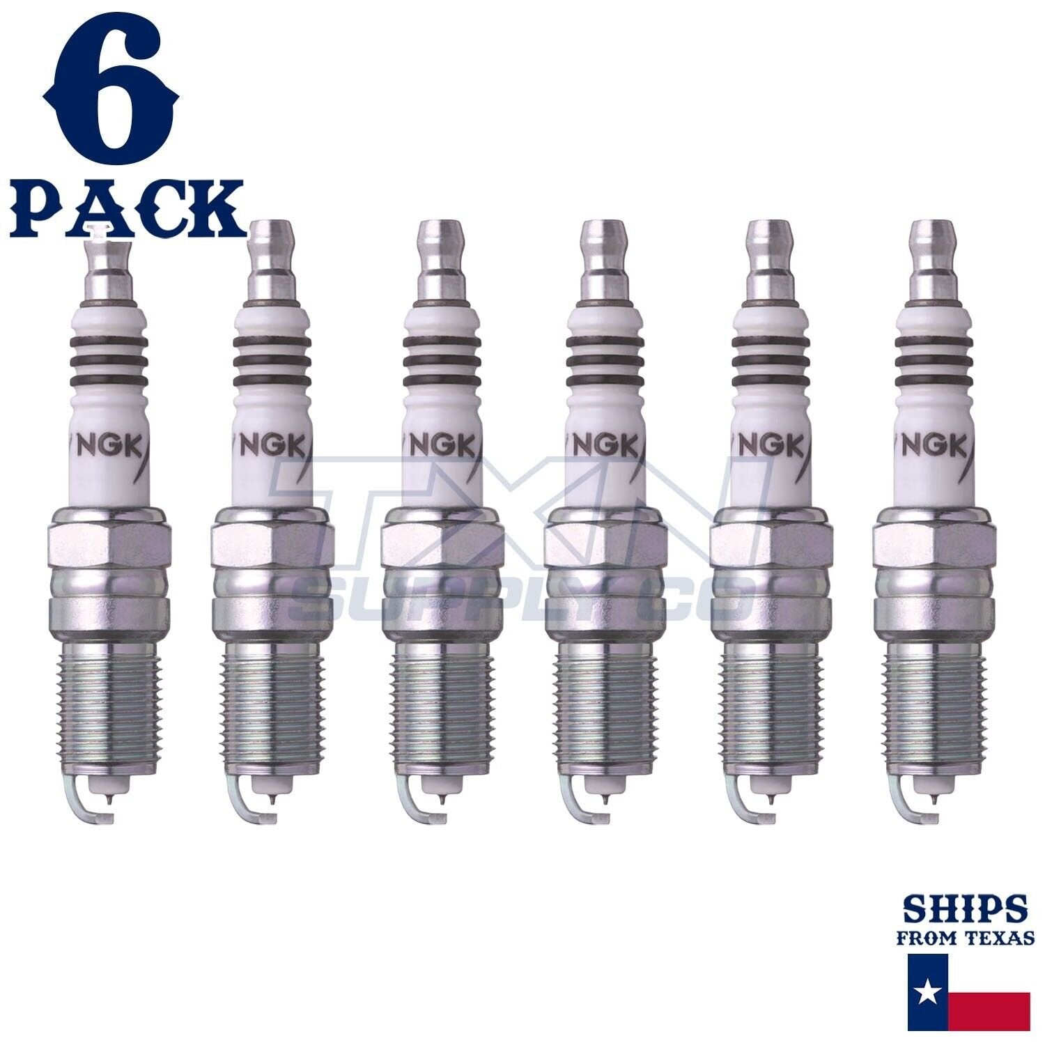 6 Pack NGK Iridium IX Spark Plugs 1999-2013 for GMC Sierra 1500 V6 4.3L ps