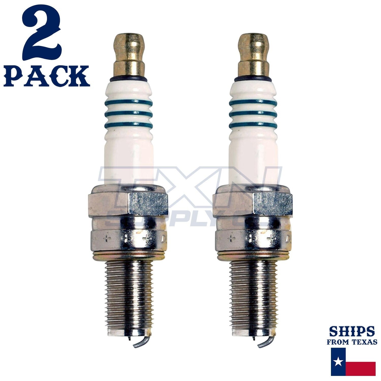 2 Pack Denso 5365 Iridium Power Spark Plugs IU24A ps