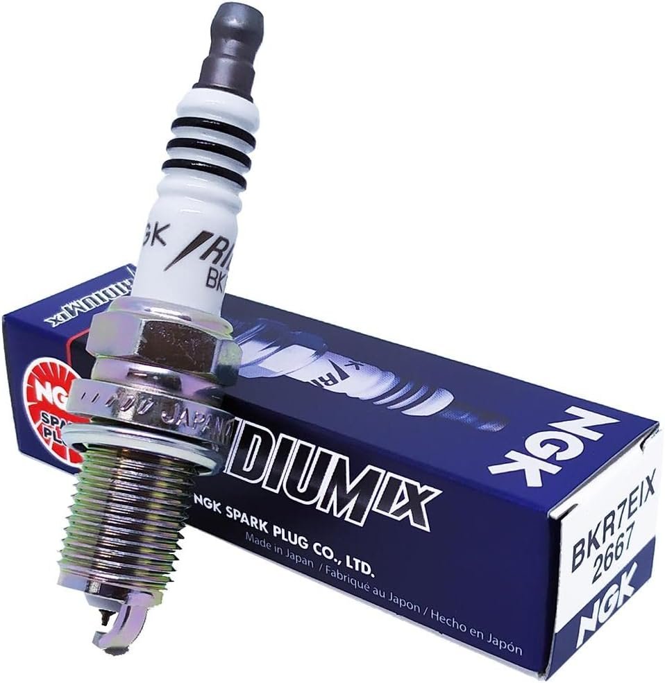 NGK 2667 Iridium IX Spark Plug BKR7EIX - 2 Pack