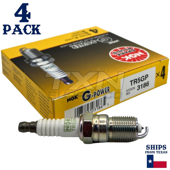 NGK G-Power 3186 Platinum Spark Plug TR5GP - 4 Pack