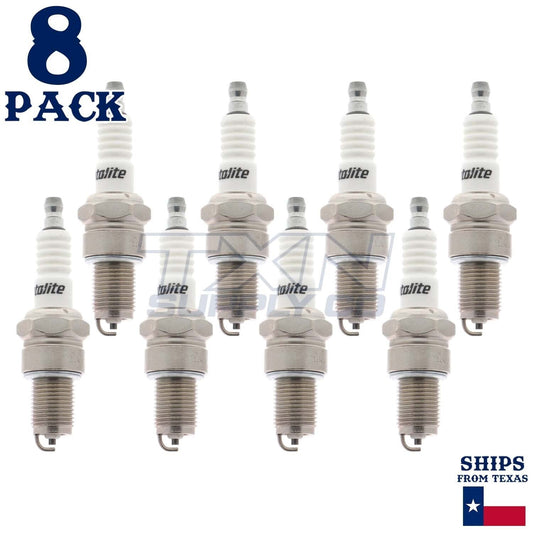 8 Pack Autolite 66 Copper Core Spark Plugs