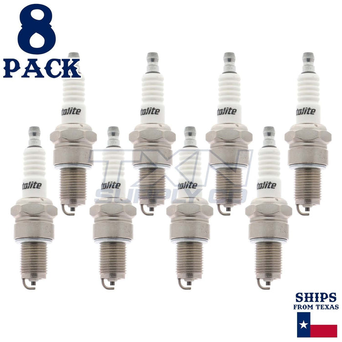 8 Pack Autolite 66 Copper Core Spark Plugs