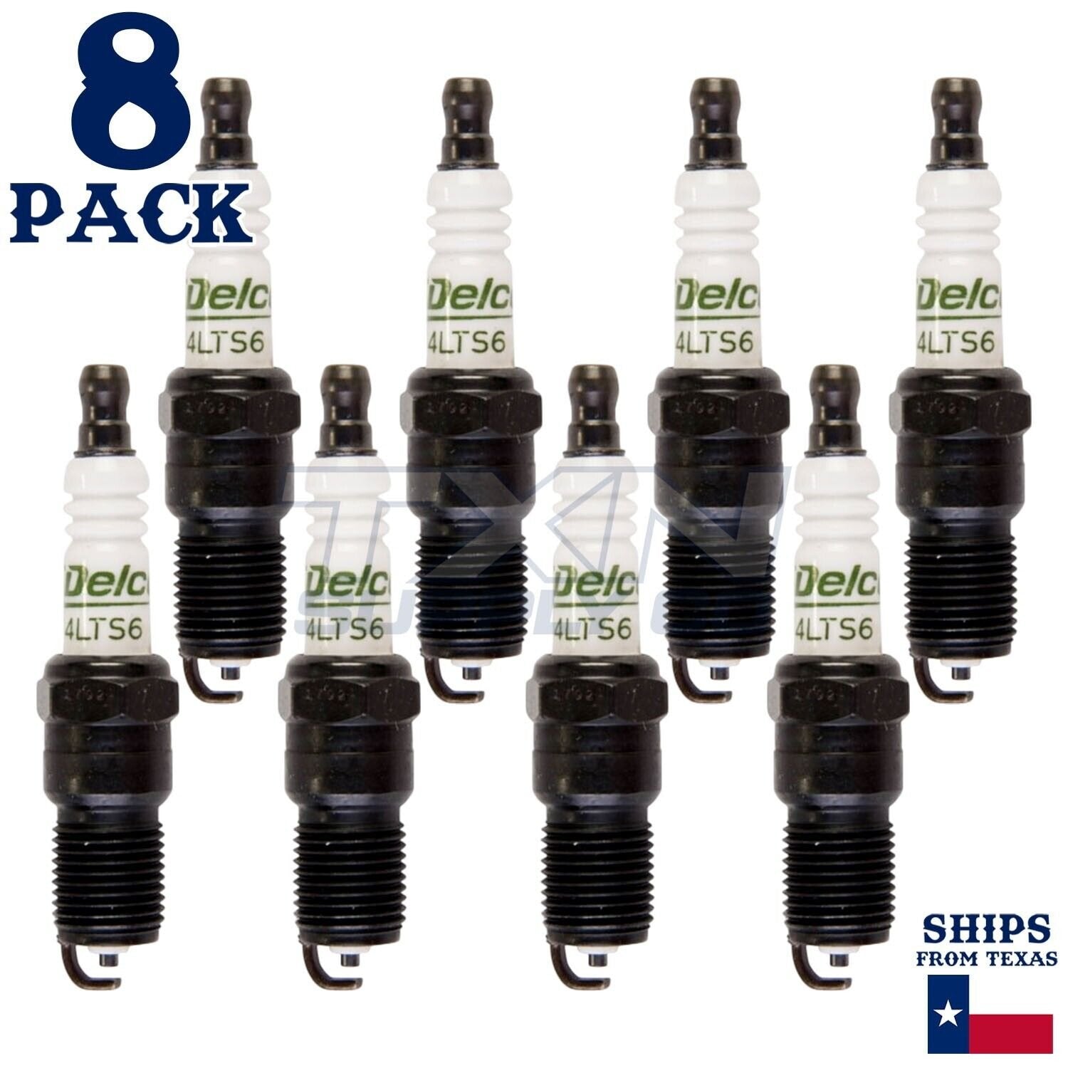 8 Pack Genuine GM ACDelco Spark Plugs R44LTS6 ps