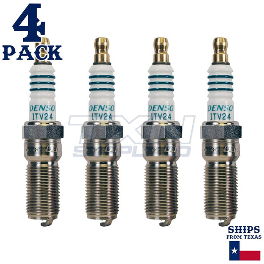 4 Pack Denso 5341 Iridium Power Spark Plugs ITV24 ps