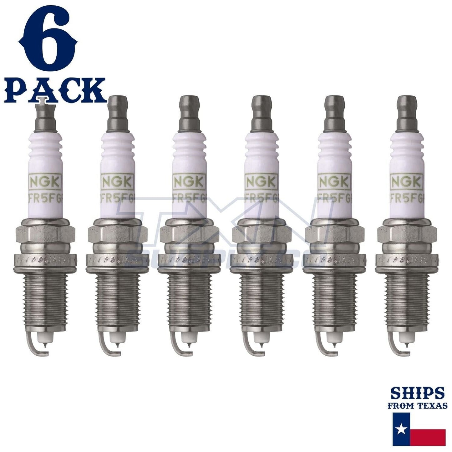 6 Pack NGK G-Power Spark Plugs 2001-2002 for Acura CL 3.2L V6 ps