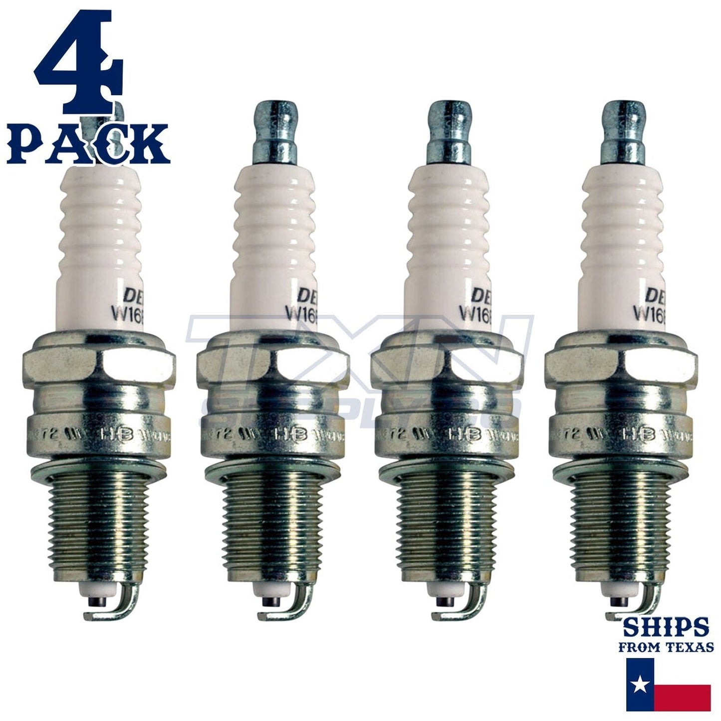 4 Pack Denso 3031 U-Groove Spark Plugs W16EXR-U ps