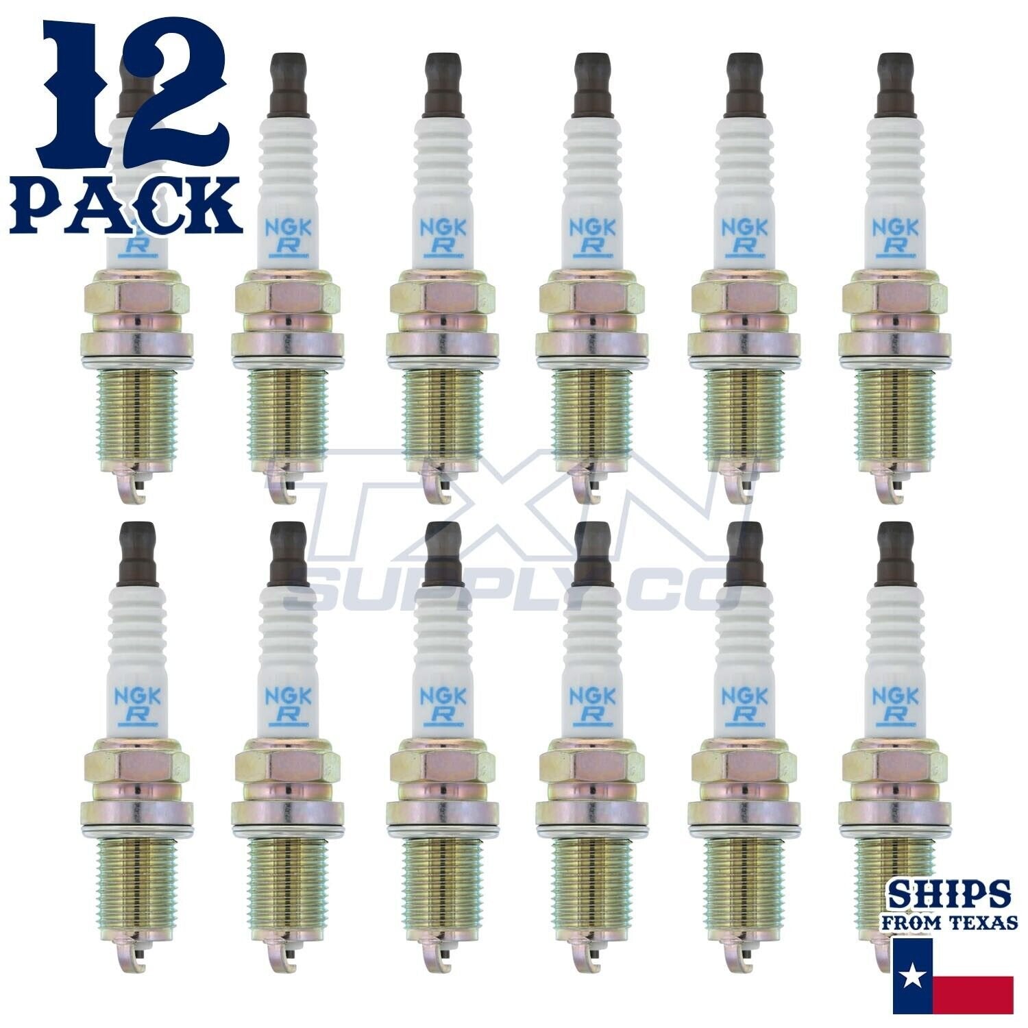 12 Pack NGK Standard Spark Plugs 1994-1997 for Mercedes-Benz SL600 6.0L V12 ps