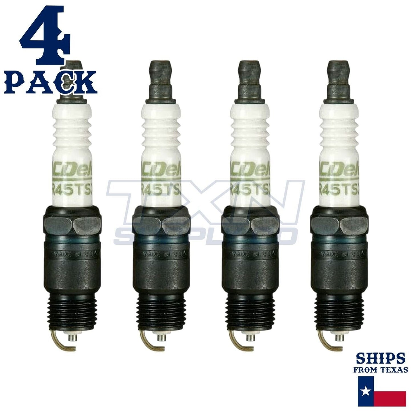 ACDelco R45TSX Copper Spark Plug - 4 Pack - 19354430 GM OEM