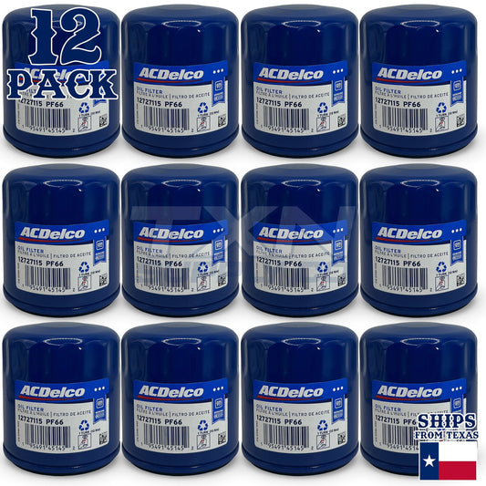 АСDеІсо PF66 PF66F GМ Engine Oil Filter 12727115 Durapack Case - 12 Pack