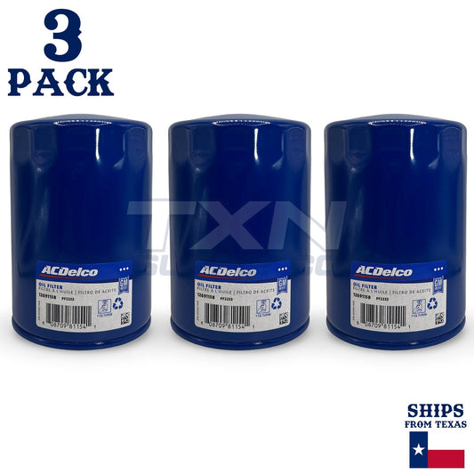 ACDelco PF2232 Oil Filter 12691158 GM Original Equipment - 3 Pack