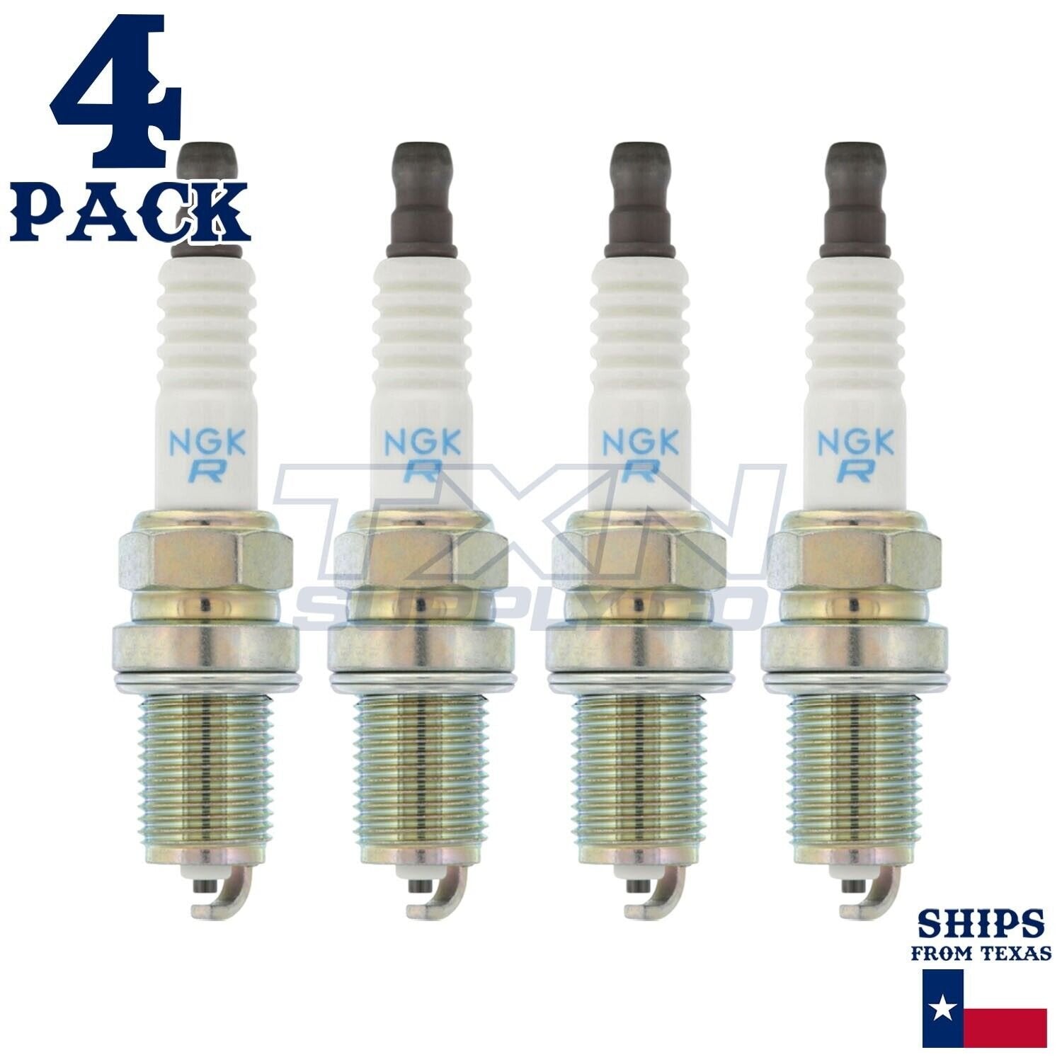 4 Pack NGK Standard Spark Plugs 1987-1991 for Toyota Camry 2.0L L4 ps
