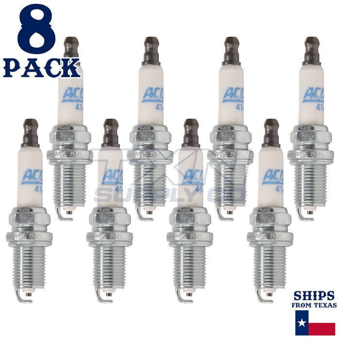 8 Pack ACDelco Double Platinum Spark Plugs 2003-2009 for Jaguar XJR 4.2L ps