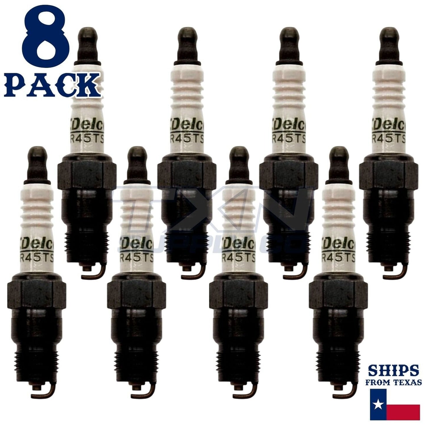 8 Pack Genuine GM ACDelco Spark Plugs CR45TS ps