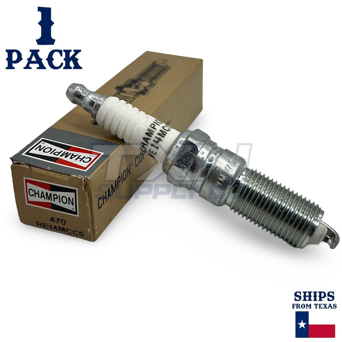 Champion 470 Copper Plus Spark Plugs RE14MCC5 - 1 Pack