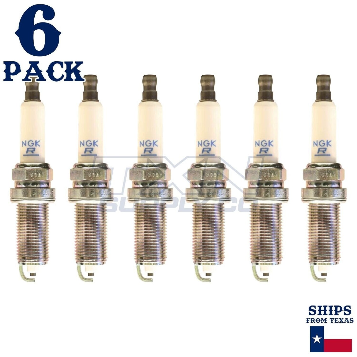6 Pack NGK Ruthenium HX 92174 Spark Plugs LZFR5C-11 ps