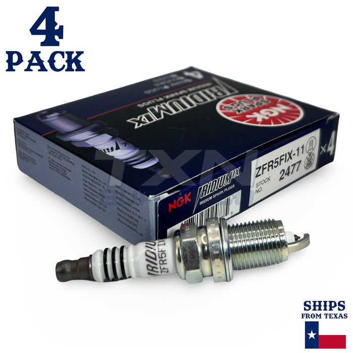 4 Pack NGK Iridium IX Spark Plugs 1998-2002 for Honda Accord L4-2.3L ps