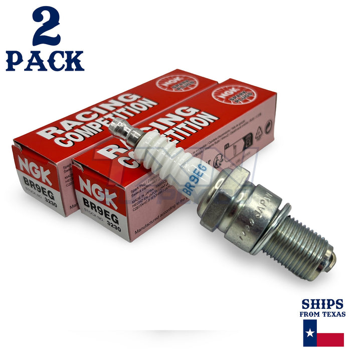 NGK Spark Plug Set 708.12.19 - BR9EG 3230 - Set 2 pcs - ALTN IR 7085632 -